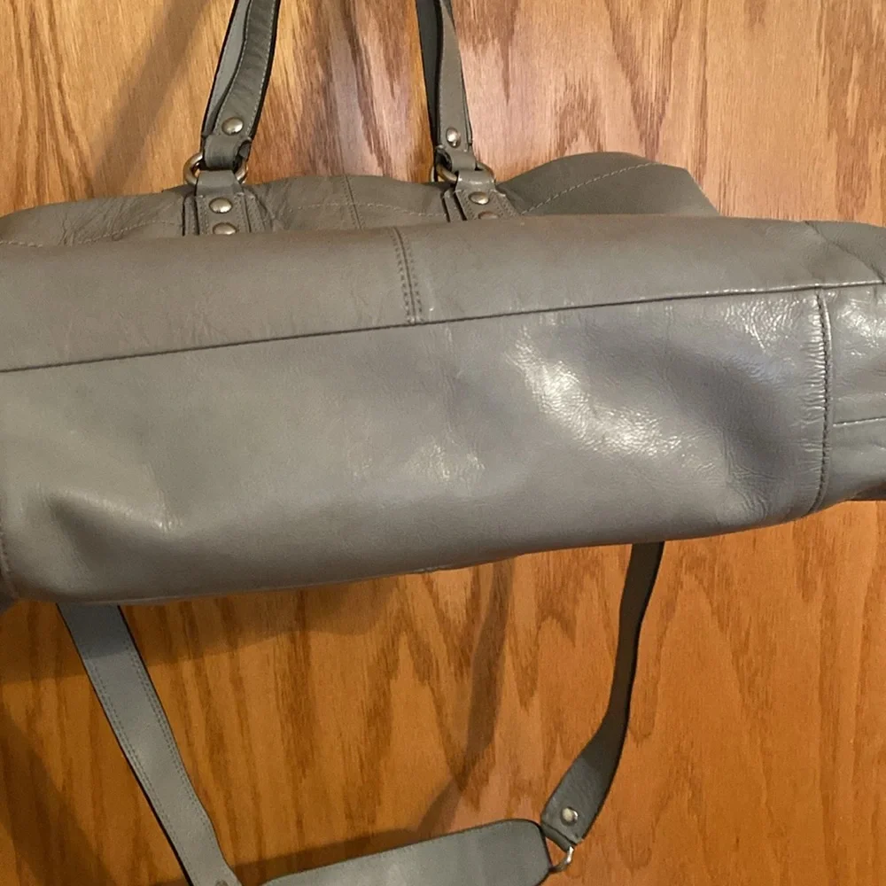 Coach Ashley Patent Leather Carryall - Picture 8 of 16